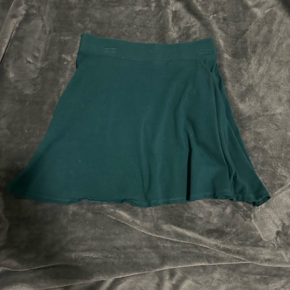 💚Green skater skirt